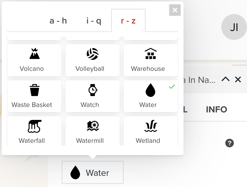 Change an icon for a vector point layer